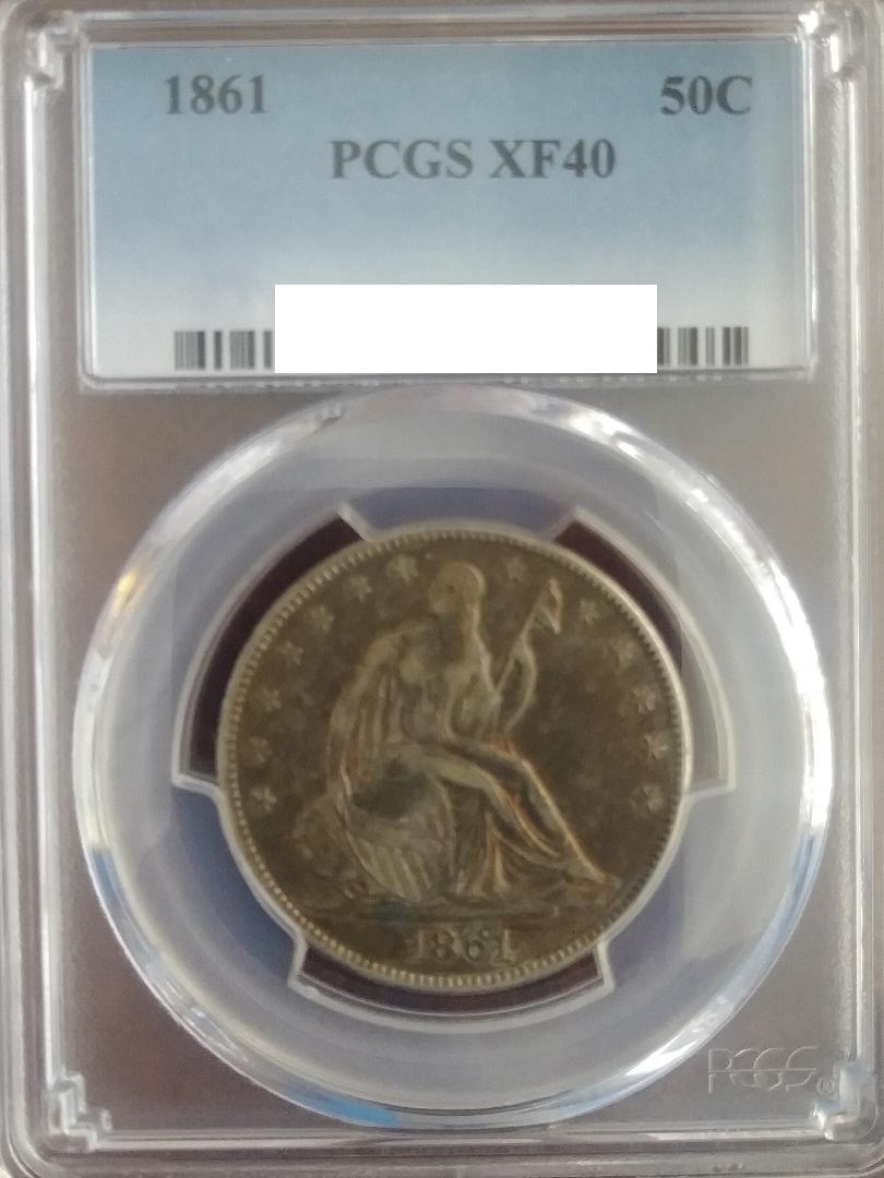 Common-Civil-War-Date-1861-Liberty-Seated-Half-Dollar